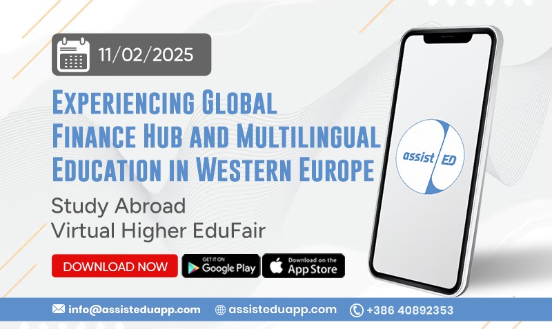 Explore Western Europe’s Finance Hub & Multilingual Education – Study Abroad Virtual Higher EduFair